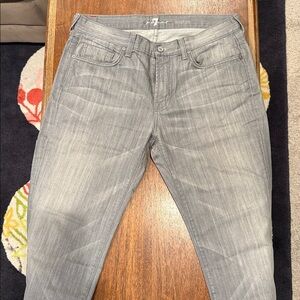 7 For All Mankind Austyn Light Gray Men's Jeans